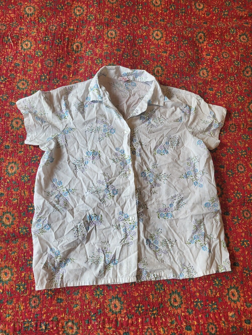 Vintage Sears Floral Shirt